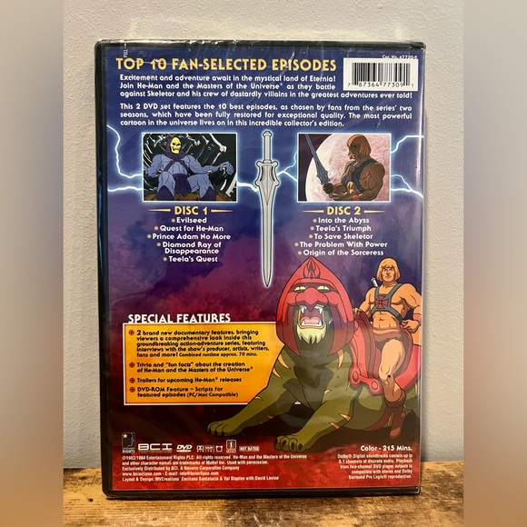 The Best of He-Man And The Masters Of The Universe-10 Episode Collection - Picture 2 of 4